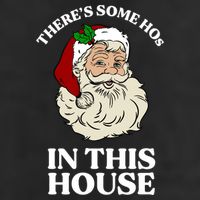 There's Some Hos In This House Christmas Golf Towel