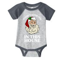 There's Some Hos In This House Christmas Infant Baby Jersey Bodysuit