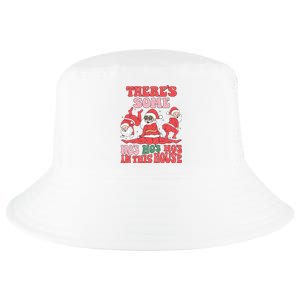 Theres Some Hos In This House Funny Twerk Santa Christmas Cool Comfort Performance Bucket Hat