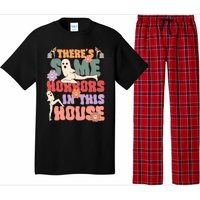 There's Some Horrors In This House Ghost Funny Halloween Pajama Set