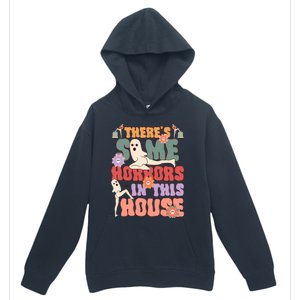 There's Some Horrors In This House Ghost Funny Halloween Urban Pullover Hoodie