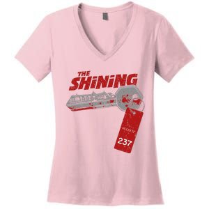 The Shining Hotel Access Women's V-Neck T-Shirt