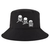 Three Skulls Head Cool Comfort Performance Bucket Hat