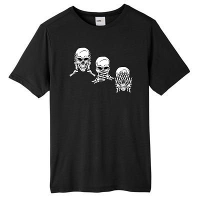 Three Skulls Head Tall Fusion ChromaSoft Performance T-Shirt