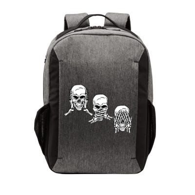 Three Skulls Head Vector Backpack