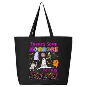 Theres Some Horrors In This House Ghost Pumpkin Halloween 25L Jumbo Tote