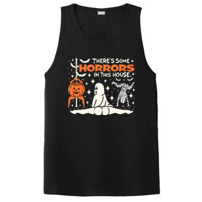 Theres Some Horrors In This House Ghost Pumpkin Halloween PosiCharge Competitor Tank