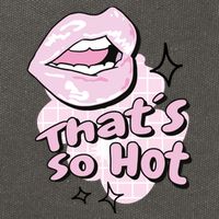 That's So Hot Lips Cotton Canvas Backpack