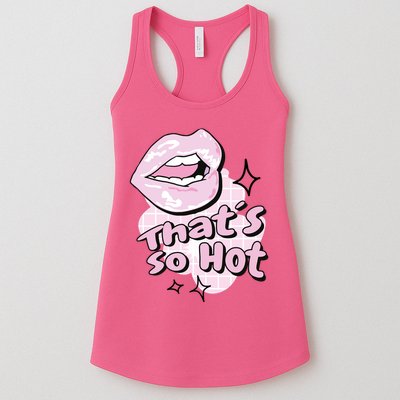 That's So Hot Lips Womens Tank Top