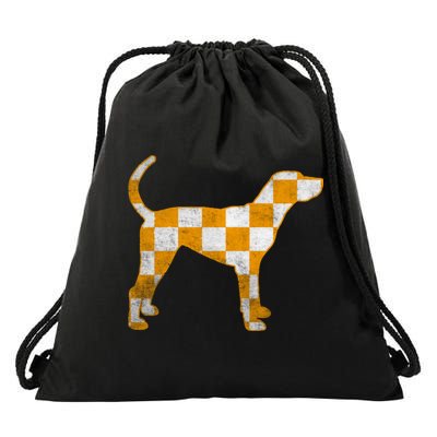 Tennessee Smokey Hound Dog TN Drawstring Bag