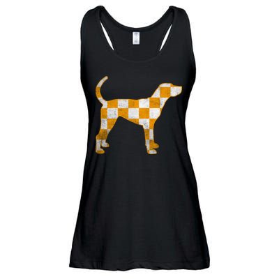 Tennessee Smokey Hound Dog TN Ladies Essential Flowy Tank