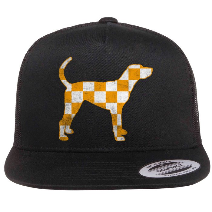 Tennessee Smokey Hound Dog TN Flatbill Hat
