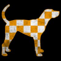 Tennessee Smokey Hound Dog TN Flatbill Hat