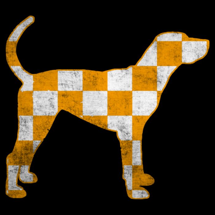 Tennessee Smokey Hound Dog TN Flatbill Hat