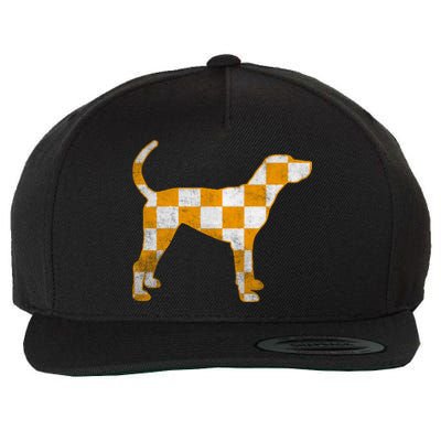 Tennessee Smokey Hound Dog TN Wool Snapback Cap
