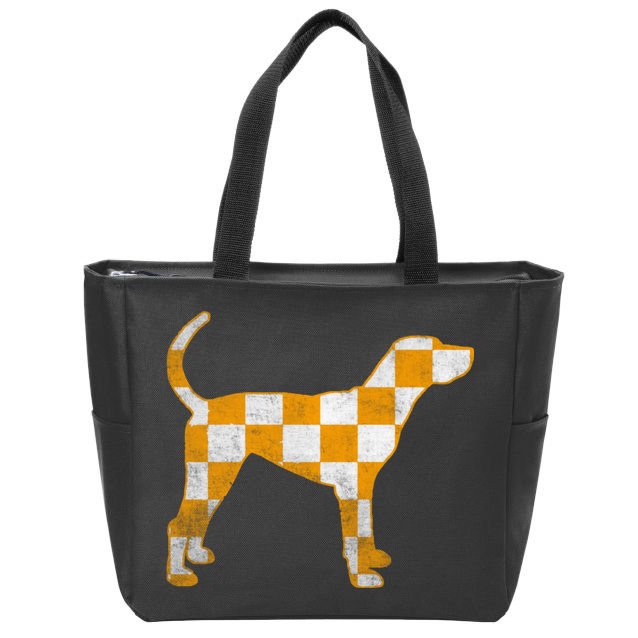 Tennessee Smokey Hound Dog TN Zip Tote Bag