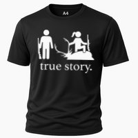 true story hunting lover Cooling Performance Crew T-Shirt