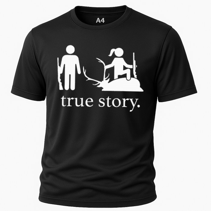 true story hunting lover Cooling Performance Crew T-Shirt