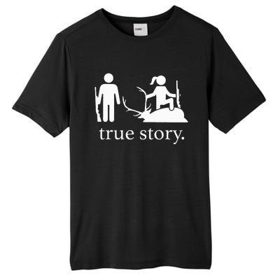 true story hunting lover Tall Fusion ChromaSoft Performance T-Shirt