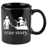 true story hunting lover 11oz C Handle Ceramic Mug