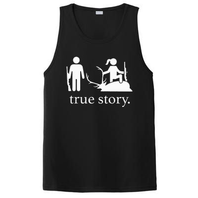 true story hunting lover PosiCharge Competitor Tank