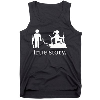 true story hunting lover Tank Top