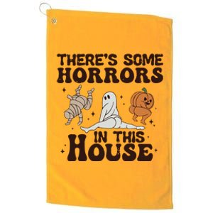 Theres Some Horrors In This House Platinum Collection Golf Towel