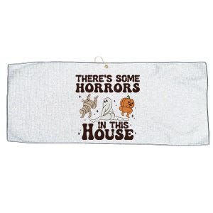 Theres Some Horrors In This House Large Microfiber Waffle Golf Towel