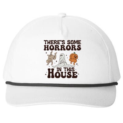 Theres Some Horrors In This House Snapback Five-Panel Rope Hat