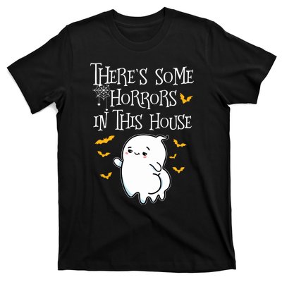 Theres Some Horrors In This House Booty Ghost T-Shirt