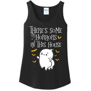 Theres Some Horrors In This House Booty Ghost Ladies Essential Tank