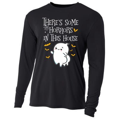 Theres Some Horrors In This House Booty Ghost Cooling Performance Long Sleeve Crew