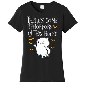 Theres Some Horrors In This House Booty Ghost Women's T-Shirt