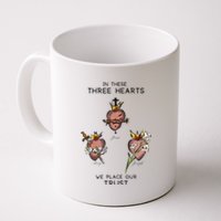 Three Sacred Hearts Of Jesus Mary Joseph Jmj Catholic Coffee Mug