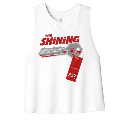 The Shining Hotel Access Women's Racerback Cropped Tank