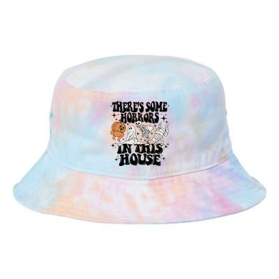 Theres Some Horrors In This House Tie Dye Newport Bucket Hat