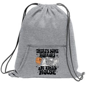 Theres Some Horrors In This House Sweatshirt Cinch Pack Bag