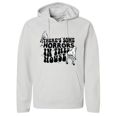 Theres Some Horrors In This House Performance Fleece Hoodie