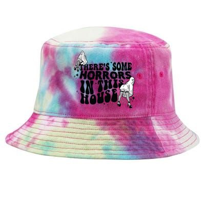 Theres Some Horrors In This House Tie-Dyed Bucket Hat