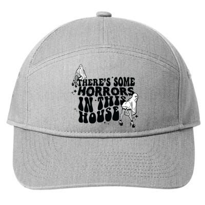 Theres Some Horrors In This House 7-Panel Snapback Hat