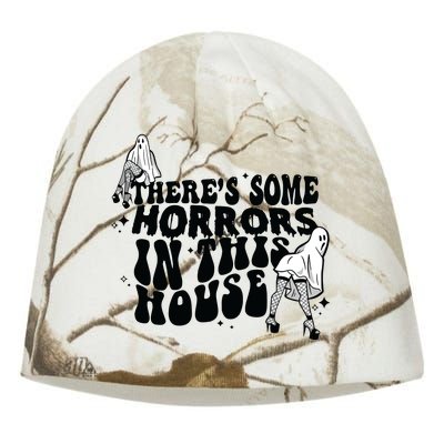 Theres Some Horrors In This House Kati - Camo Knit Beanie