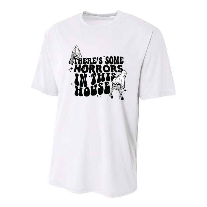 Theres Some Horrors In This House Youth Performance Sprint T-Shirt