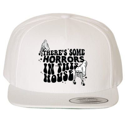 Theres Some Horrors In This House Wool Snapback Cap