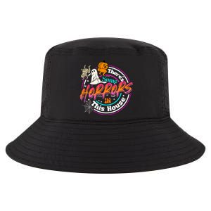 Theres Some Horrors In This House Funny Humor Halloween Cool Comfort Performance Bucket Hat