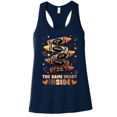 The Same Heart Inside Women's Racerback Tank