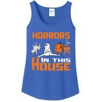 ThereS Some Horrors In This House Funny Halloween Gift Ladies Essential Tank