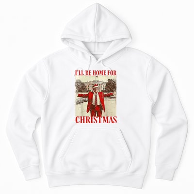 Trump Santa Ill Be Home For Christmas Hoodie