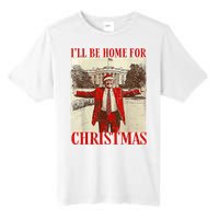 Trump Santa Ill Be Home For Christmas Tall Fusion ChromaSoft Performance T-Shirt