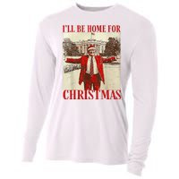 Trump Santa Ill Be Home For Christmas Cooling Performance Long Sleeve Crew