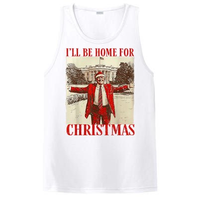 Trump Santa Ill Be Home For Christmas PosiCharge Competitor Tank